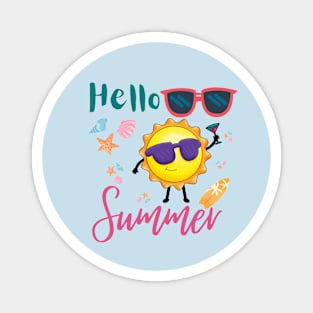 Summer Lover Design Magnet